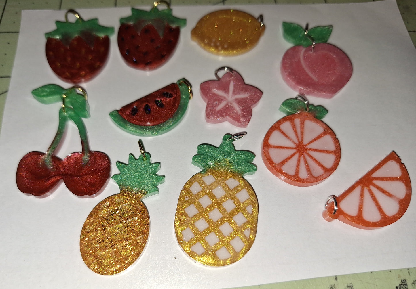 Decorative UV Resin Charms
