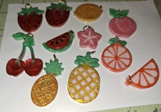Decorative UV Resin Charms