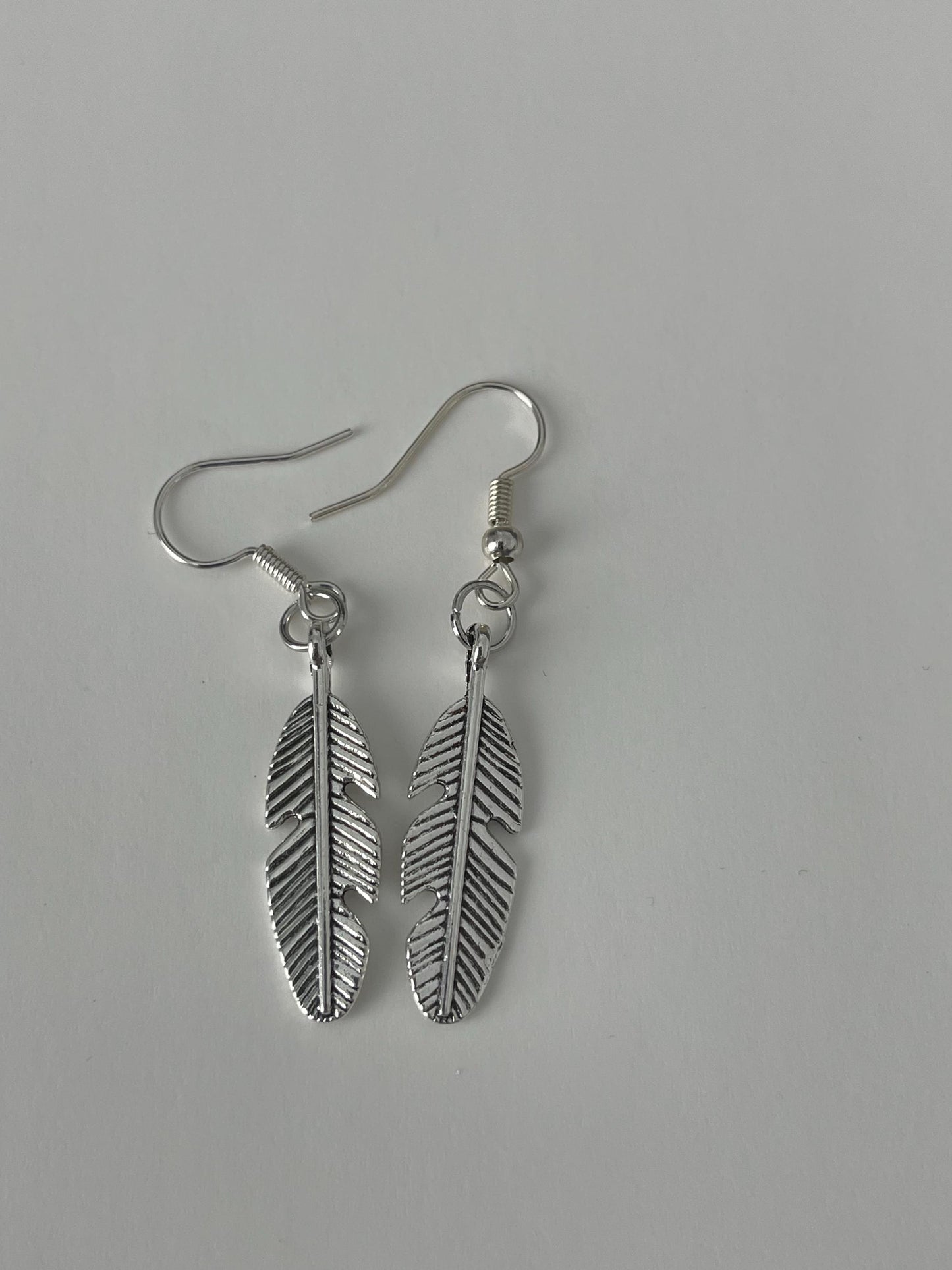 Elegant 2-Inch Alloy Dangle Earrings – Choose Your Charm